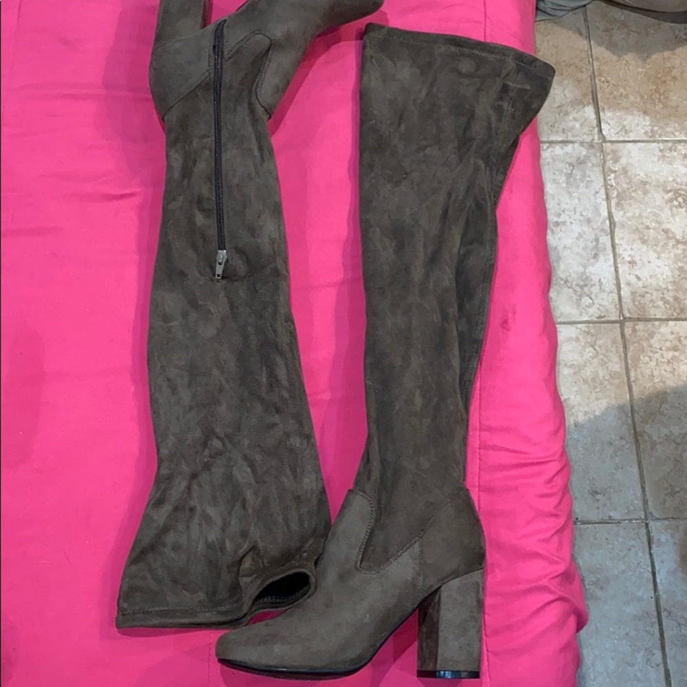 Knee high boots
